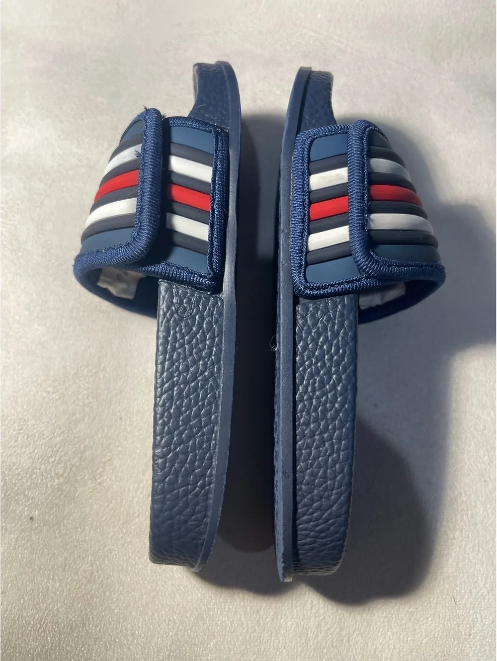 Tommy Bahama Kids’ Adjustable Slide Sandals Size 13 Navy